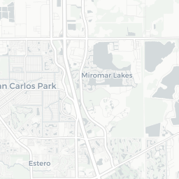 Map of pickleball courts in Estero