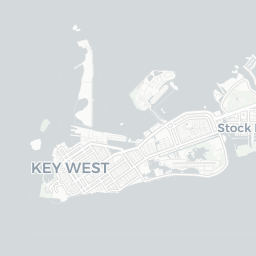 Map of pickleball courts in Key West