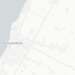 Map of pickleball courts in Kincardine