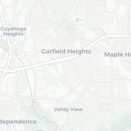 Map of pickleball courts in Independence