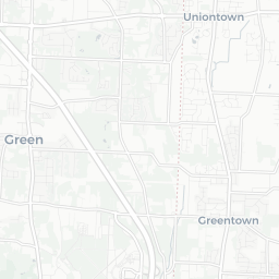Map of pickleball courts in Green