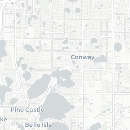 Map of pickleball courts in Orlando