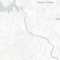 Map of pickleball courts in Fort Mill