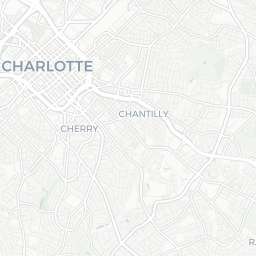 Map of pickleball courts in Charlotte