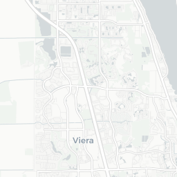Map of pickleball courts in Rockledge