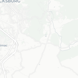 Map of pickleball courts in Blacksburg