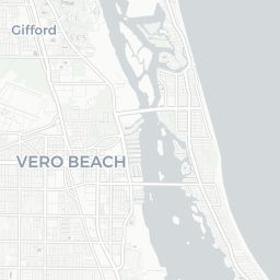 Map of pickleball courts in Vero Beach