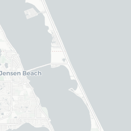 Map of pickleball courts in Jensen Beach