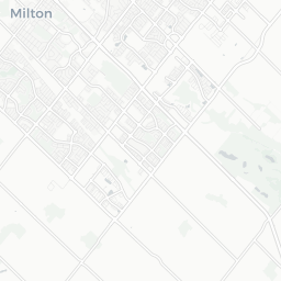 Map of pickleball courts in Milton