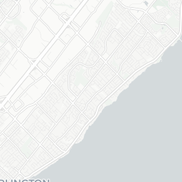 Map of pickleball courts in Burlington