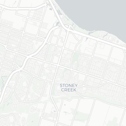 Map of pickleball courts in Hamilton