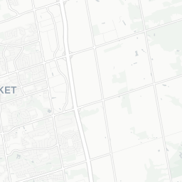 Map of pickleball courts in Newmarket