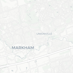 Map of pickleball courts in Markham