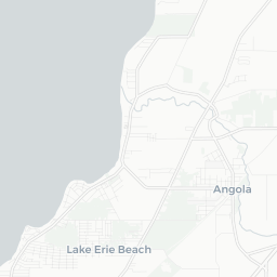 Map of pickleball courts in Lake Erie Beach