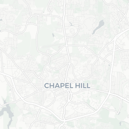 Map of pickleball courts in Carrboro