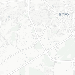 Map of pickleball courts in Apex