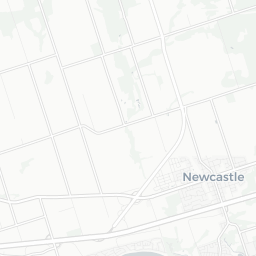 Map of pickleball courts in Clarington