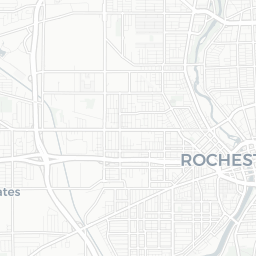Map of pickleball courts in Rochester