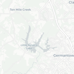 Map of pickleball courts in Ten Mile Creek
