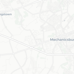 Map of pickleball courts in Mechanicsburg