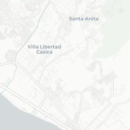 Mapa de pistas de pickleball en Lurín