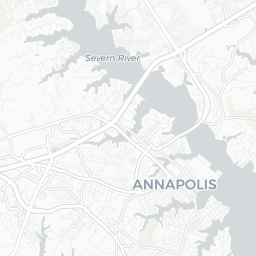 Map of pickleball courts in MD 21403