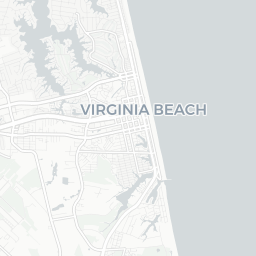 Map of pickleball courts in Virginia Beach