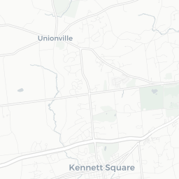 Map of pickleball courts in Kennett Square