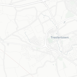 Map of pickleball courts in Allentown