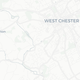 Map of pickleball courts in West Chester