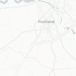 Map of pickleball courts in Salisbury