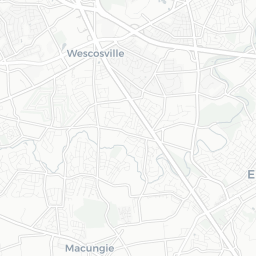 Map of pickleball courts in Lower Macungie Township