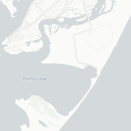 Map of pickleball courts in Chincoteague