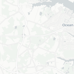 Map of pickleball courts in Ocean City