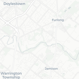 Map of pickleball courts in Warwick Township