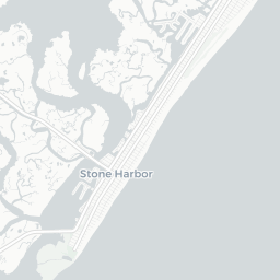 Map of pickleball courts in Stone Harbor