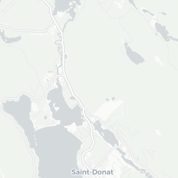 Map of pickleball courts in Saint-Donat