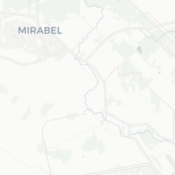 Map of pickleball courts in Mirabel
