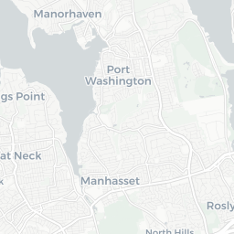 Map of pickleball courts in Village of Plandome