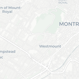 Map of pickleball courts in Westmount
