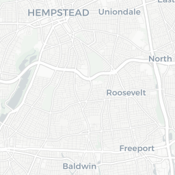 Map of pickleball courts in West Hempstead