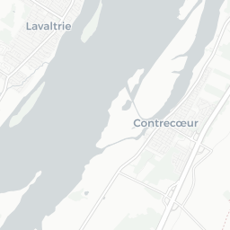 Map of pickleball courts in Québec