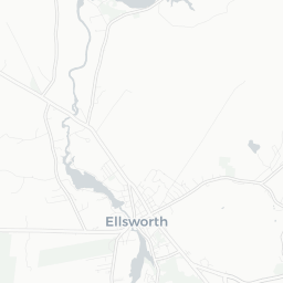 Map of pickleball courts in Ellsworth
