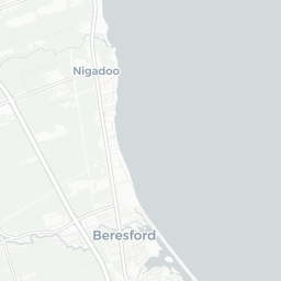 Map of pickleball courts in Nigadoo