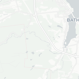 Map of pickleball courts in Bathurst