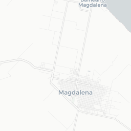 Map of pickleball courts in Magdalena