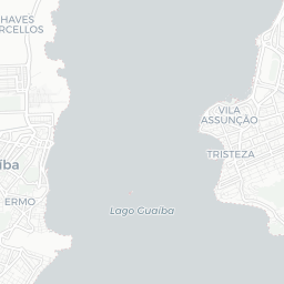 Map of pickleball courts in Porto Alegre