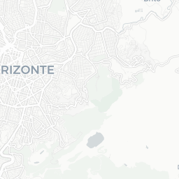 Mapa das quadras de pickleball em Belo Horizonte
