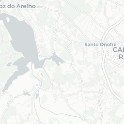 Map of pickleball courts in Caldas da Rainha