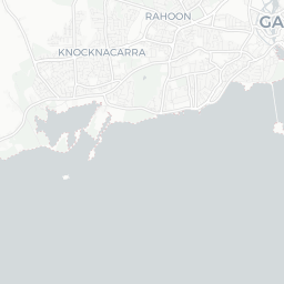 Map of pickleball courts in Galway
